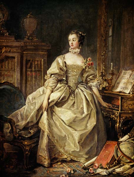 Signora di Pompadour (1721-64) a François Boucher