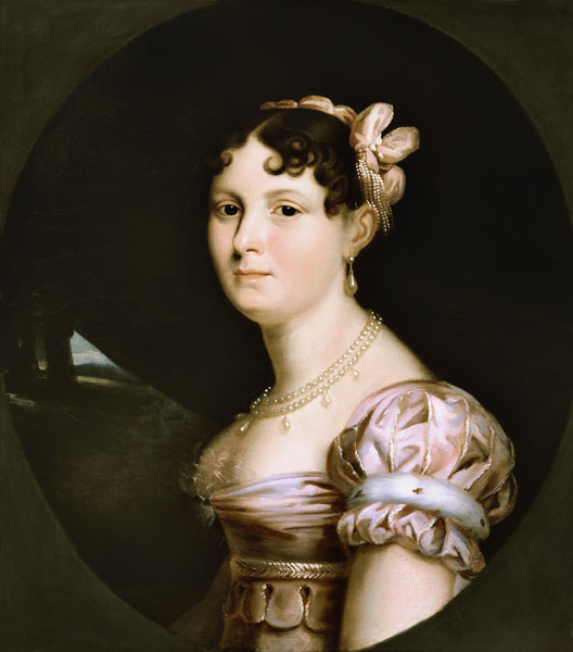 Portrait of Catherine of Wurtemberg (1783-1835) Queen of Westphalia a Francois Josephe Kinson