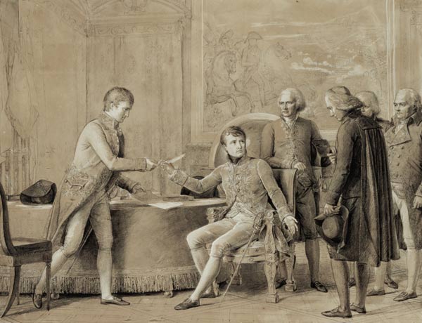 The Signing of the Concordat between France and the Holy See, 15th July 1801 a François Pascal Simon Gérard
