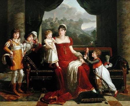 The Duchess of Feltre and her Children a Francois Xavier Fabre