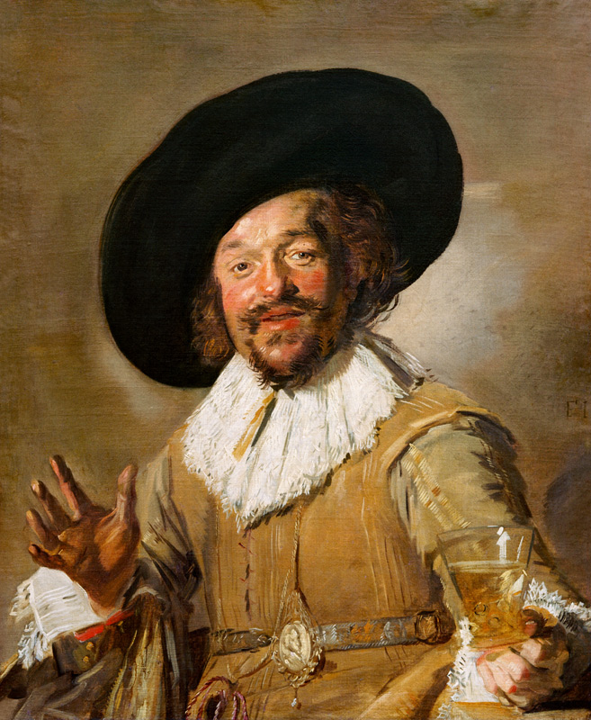 The happy drinker a Frans Hals