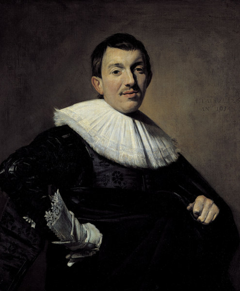 Frans Hals, Male portrait a Frans Hals