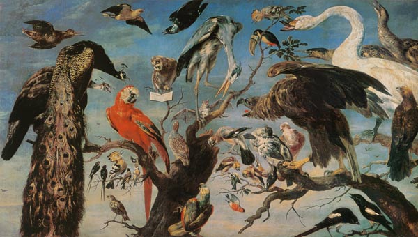 The Bird's Concert a Frans Snyders