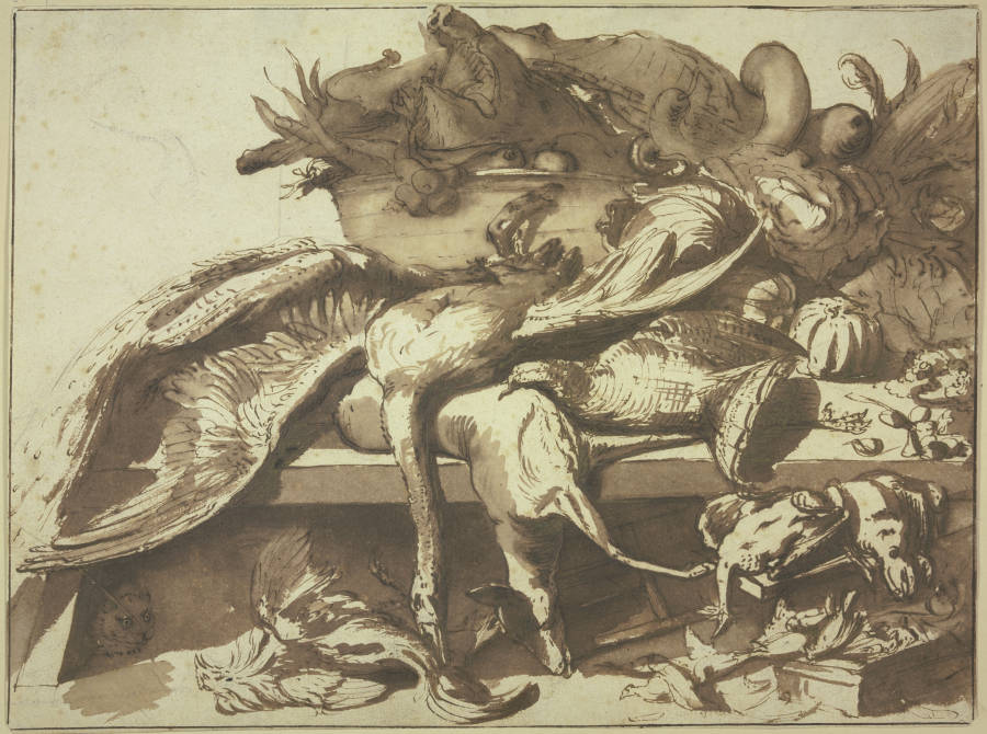 Totes Geflügel und Wildbret a Frans Snyders