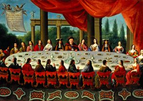 The banquet into wait (Jaworow) a Franz Geffels