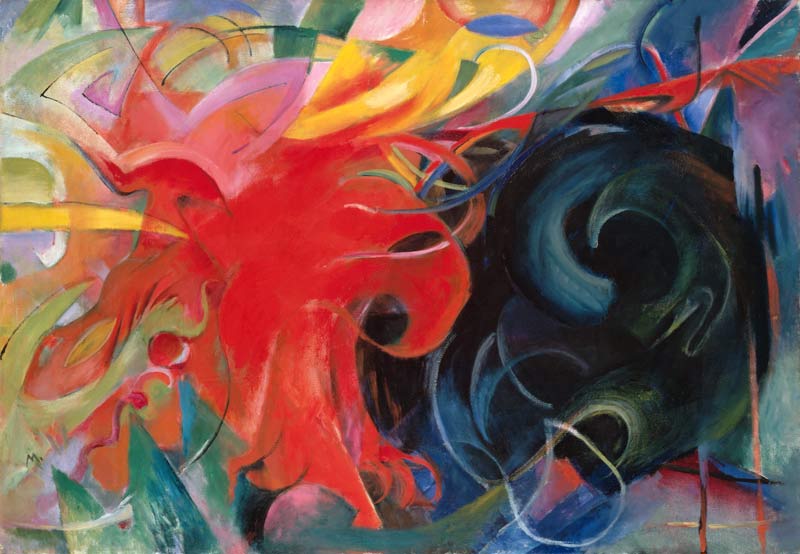 Forme combattenti a Franz Marc