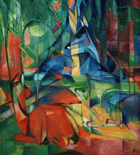 Cervo nella foresta (II) 1913/14