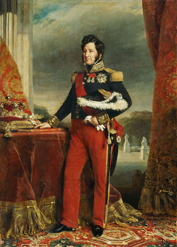 Louis-Philippe I (1773-1850), King of France a Franz Xaver Winterhalter