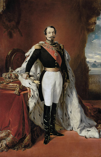 Portrait of Napoleon III (1808-73) Emperor of France a Franz Xaver Winterhalter
