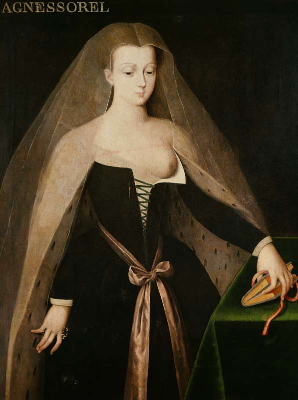 Agnes Sorel (c.1422-50) a Scuola Francese