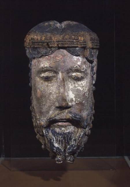 Head of Christ, from Lavaudieu a Scuola Francese