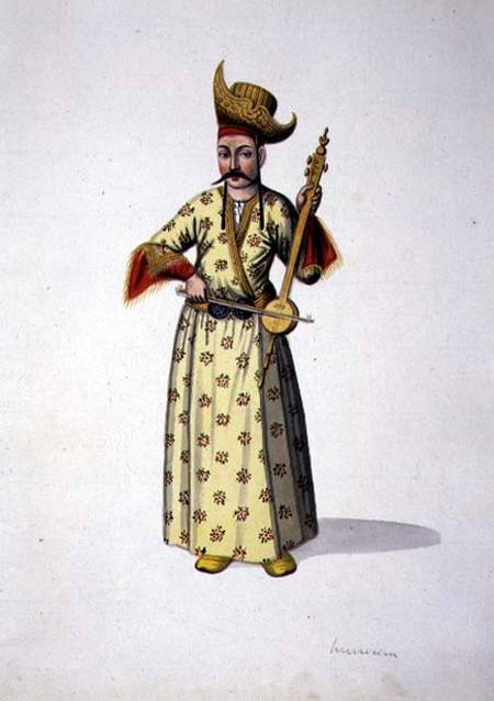 Musician, Ottoman period a Scuola Francese