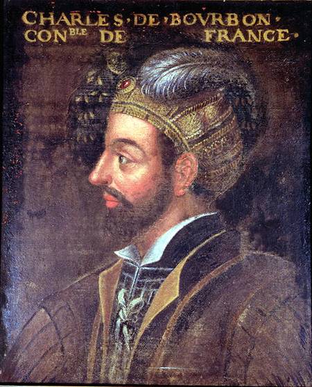 Portrait of Charles III (1490-1527) Duke of Bourbon a Scuola Francese
