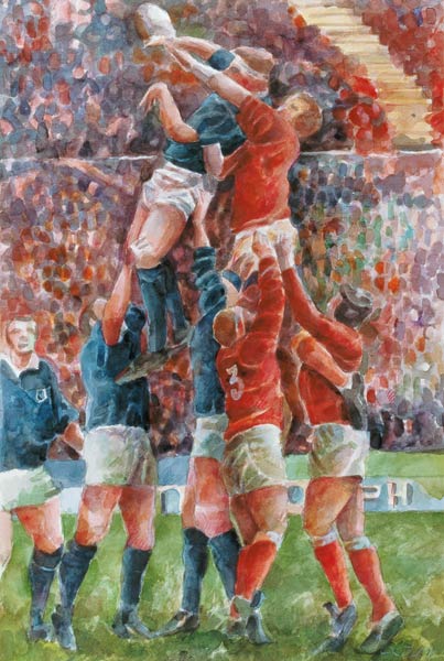 Rugby International, Wales V Scotland (w - Gareth Lloyd Ball