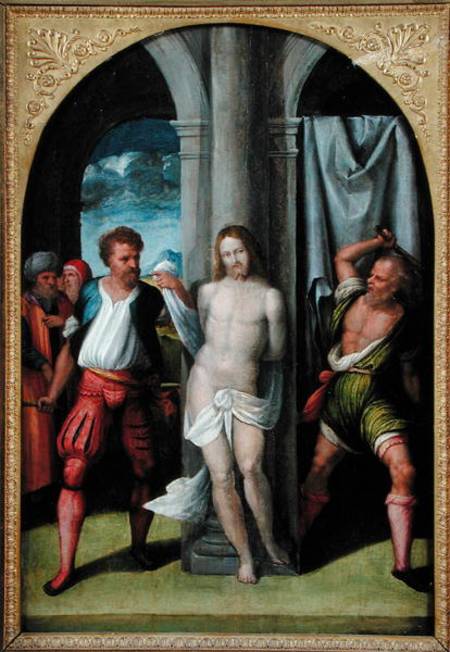 The Flagellation of Christ a Garofalo