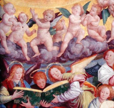 The Concert of Angels a Gaudenzio G. de Vincio Ferrari