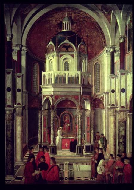 The Miraculous Healing of Pietro de' Ludovici a Gentile Bellini