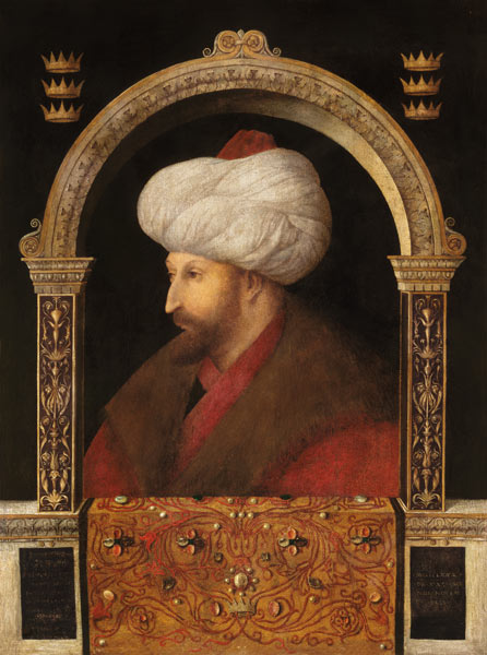 The Sultan Mehmet II (1432-81) a Gentile Bellini