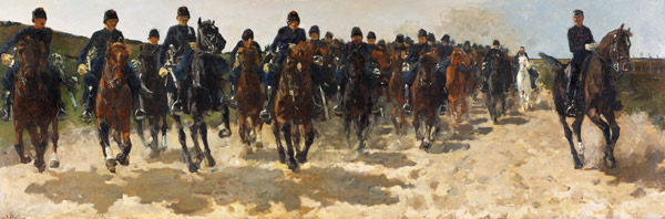 Cavalry a Georg Hendrik Breitner