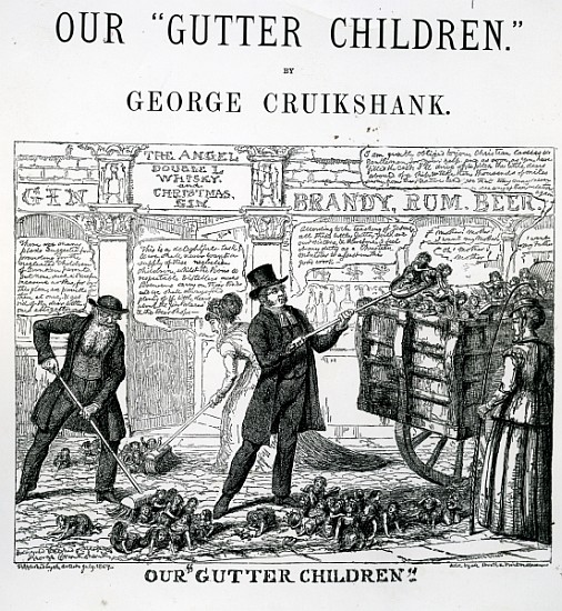 Our Gutter Children a George Cruikshank