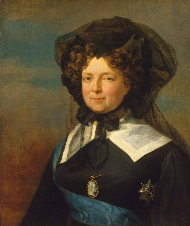 Portrait of Empress Maria Feodorovna (Sophie Dorothea of Württemberg) (1759-1828) a George Dawe