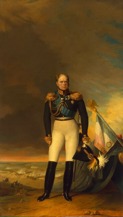 Portrait of Grand Duke Constantine Pavlovich of Russia (1779-1831) a George Dawe