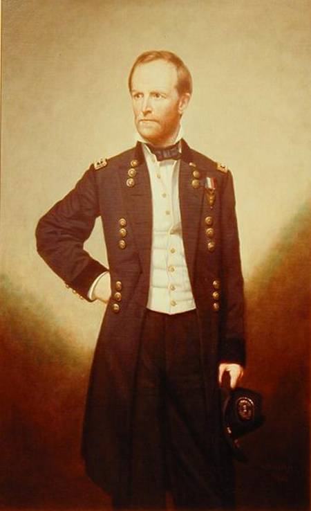 General William Sherman (1820-91) a George Peter Alexander Healy