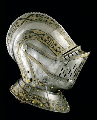 Helmet, southern German, 1560 a Scuola Tedesca