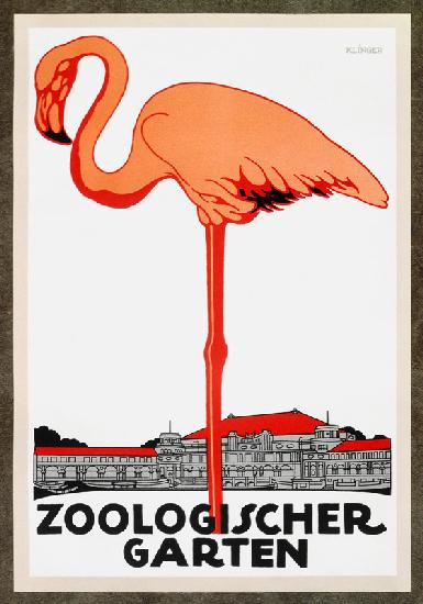 Poster dal giardino zoologico, Berlino 1927