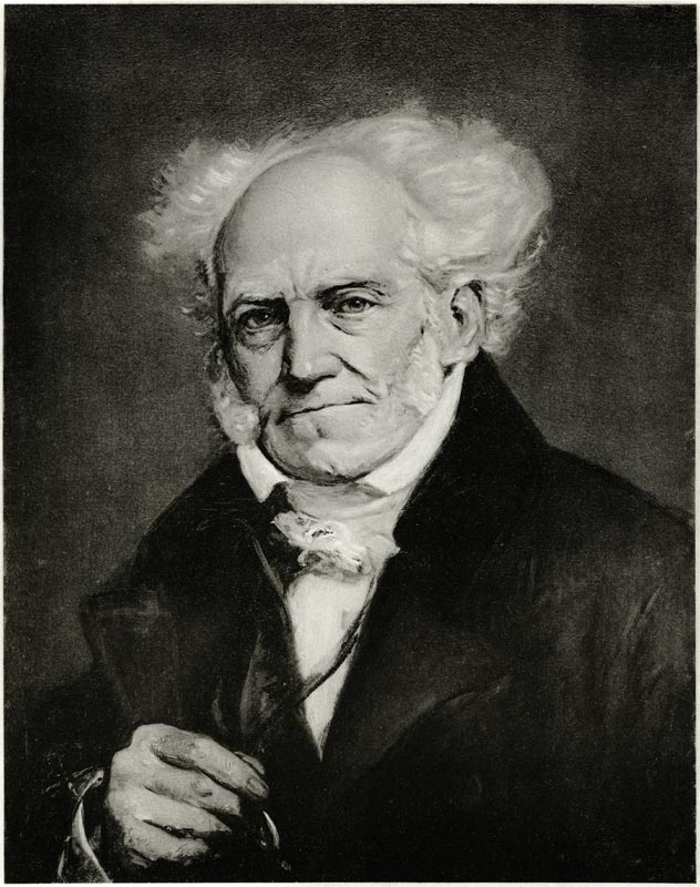 Arthur Schopenhauer a German School, (19th century)