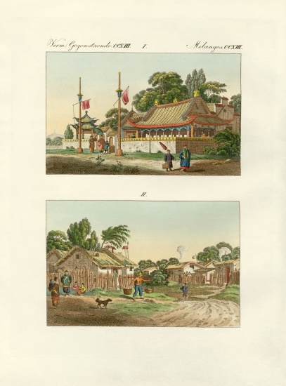 Flats of the Chinese a German School, (19th century)