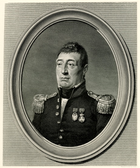 Gilbert du Motier, Marquis de Lafayette a German School, (19th century)