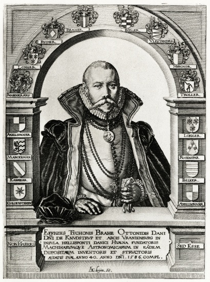 Tycho Brahe a German School, (19th century)