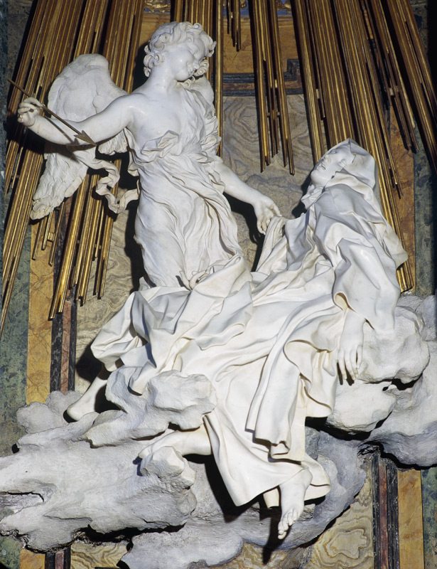 Bernini / Ecstasy of St. Theresa a Gianlorenzo Bernini