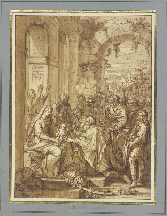 Adoration of the kings a Gilbert Francart