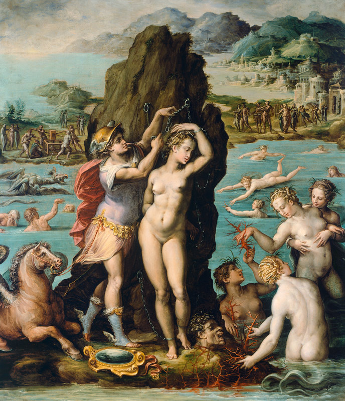 Perseus and Andromeda a Giorgio Vasari