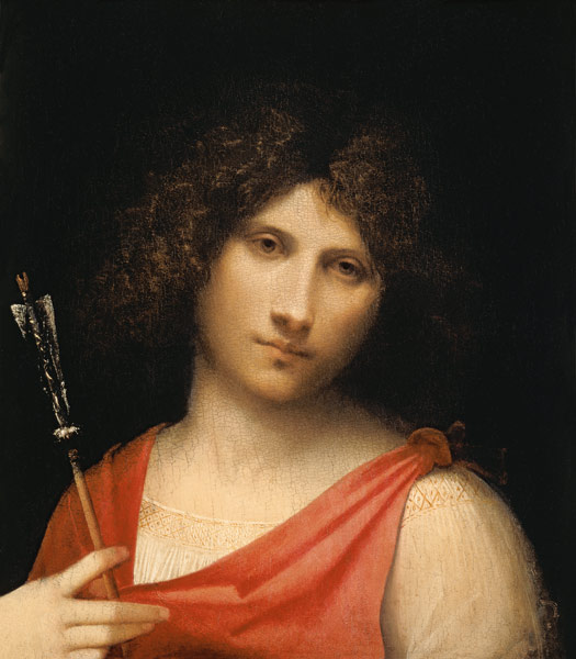 Youth holding an Arrow a Giorgione