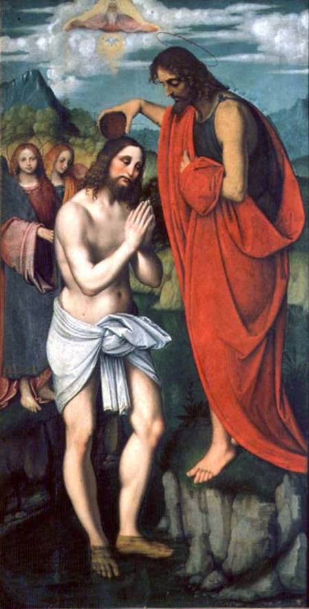 Baptism of Christ a Giovanni Agostino da Lodi