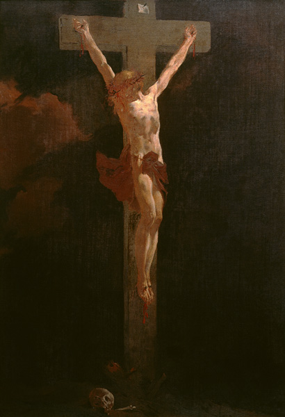 G.B. Piazzetta, Jesus sur la croix a Giovanni Battista Piazzetta