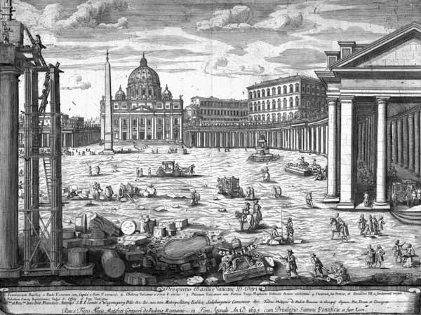 View of St. Peter''s, Rome - Giovanni Battista Piranesi