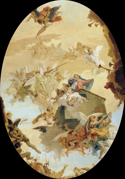 G.B.Tiepolo / Transport.of Holy House a Giovanni Battista Tiepolo