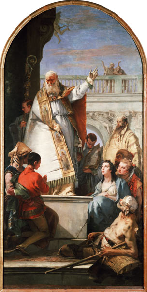 Miracle of St. Patrick a Giovanni Battista Tiepolo