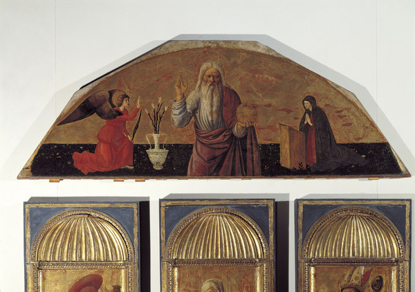 God Father and Annunciat. a Giovanni Bellini