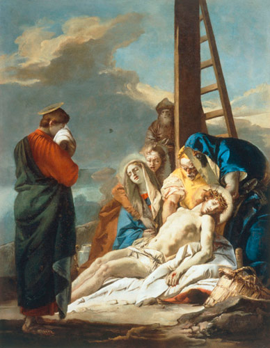 Lamentation of Christ a Giovanni Domenico Tiepolo