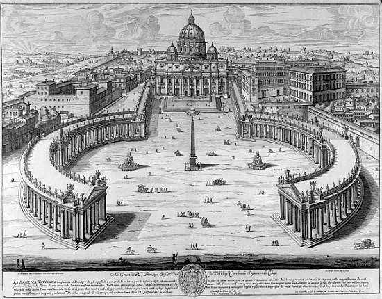 The Vatican, Rome a Giovanni Battista Falda