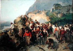Garibaldi ferito ad Aspromonte