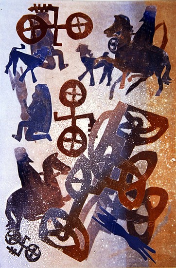 Horsemen and Symbols, 1994  a Gloria  Wallington