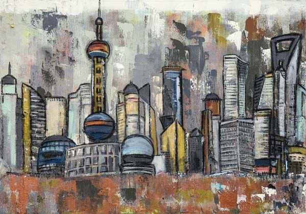 Shanghai Skyline a Karin Greife