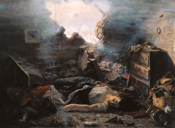 Die Einnahme von Sewastopol 1854 a Grigorij Grigorievich Mjasojedow