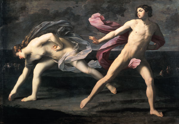 Atalanta and Hippomenes. a Guido Reni